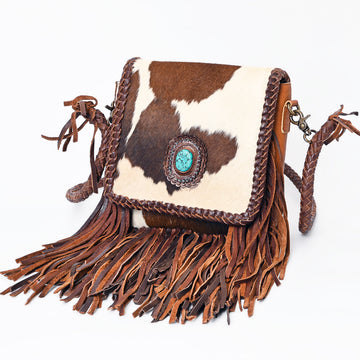 American Darling Messenger Hair On Genuine Leather Western Women Bag Handbag Purse | Cute